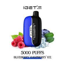 IGET Moon K5000 13ml Disposable Pod Device -Blueberry Rasberry