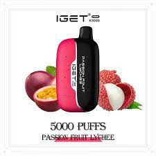 IGET Moon K5000 13ml Disposable Pod Device - Passionfruit Lycee